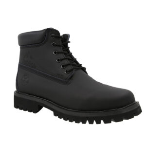BOTA DE TRABAJO AFRIKA PIEL GRASO NEGRO NEGRO | CASUAL | URBANA | ESTILO 1600
